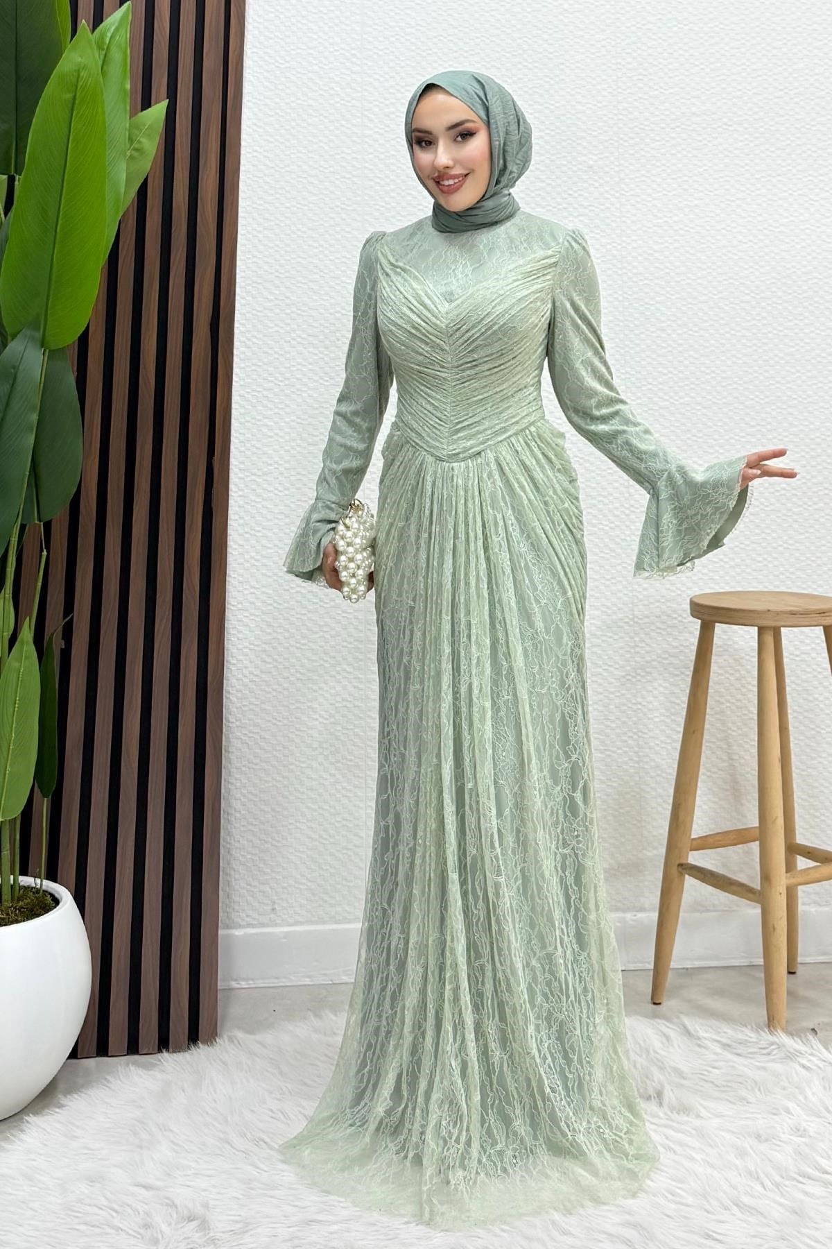 Seray Tül Abiye Mint