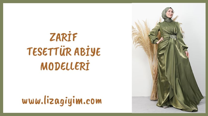 Tesettür Abiyeler Özel Günlerde Zarafet ve Şıklığın En Güzel Yansımasıdır