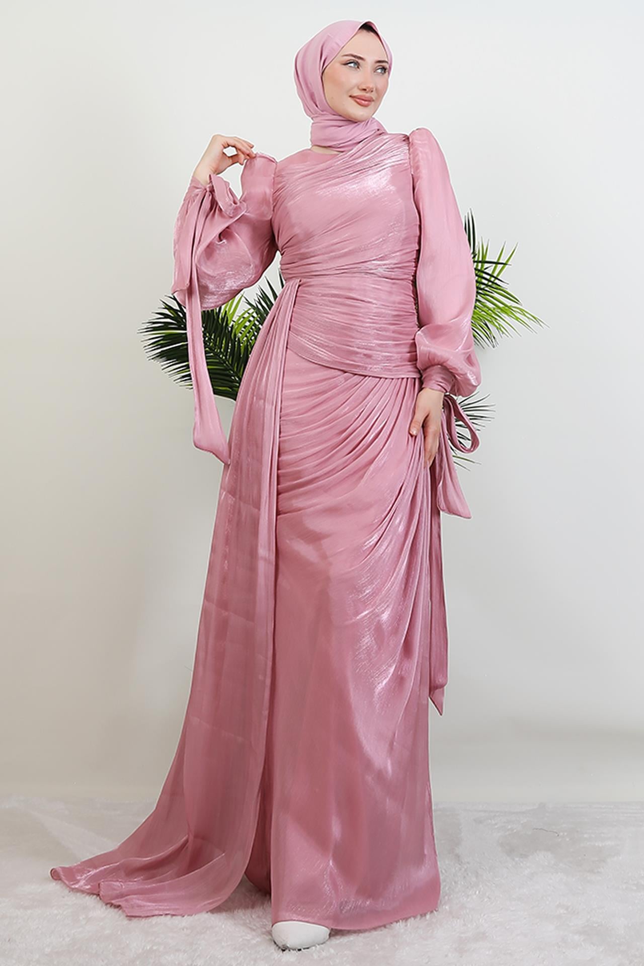 Afra İpek Abiye Pudra