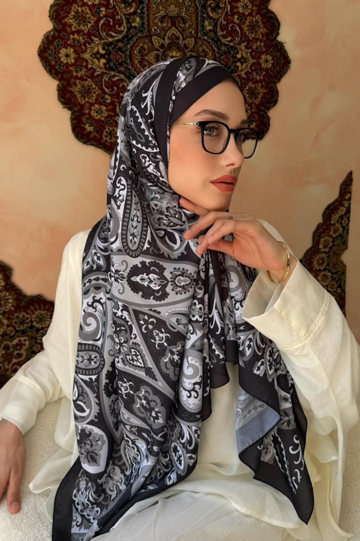 Ayla Şal Siyah