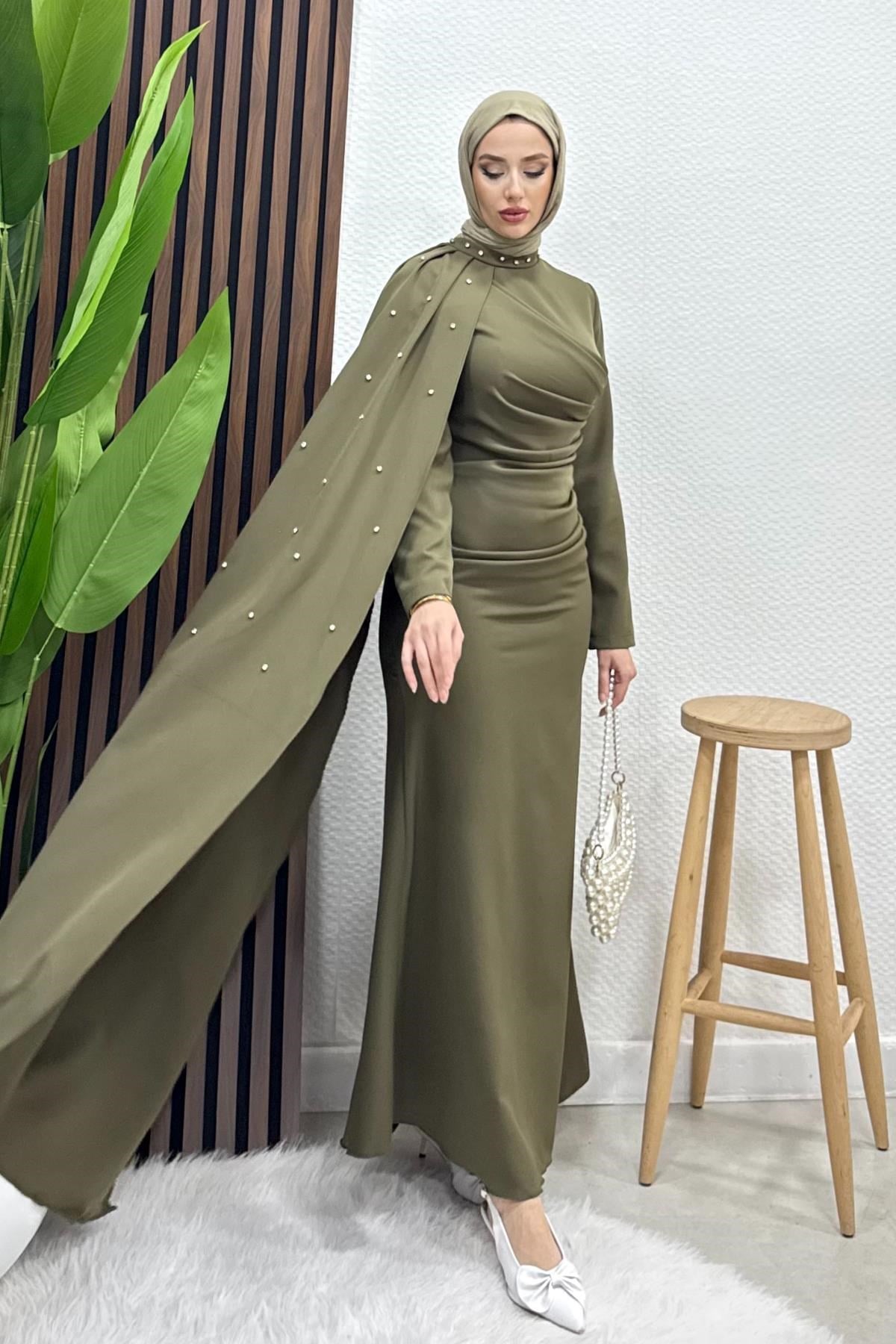 Ayşen Krep Abiye Haki
