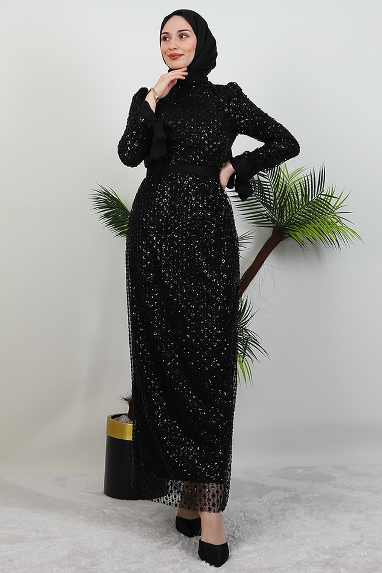 Dilan İşleme Abiye Siyah