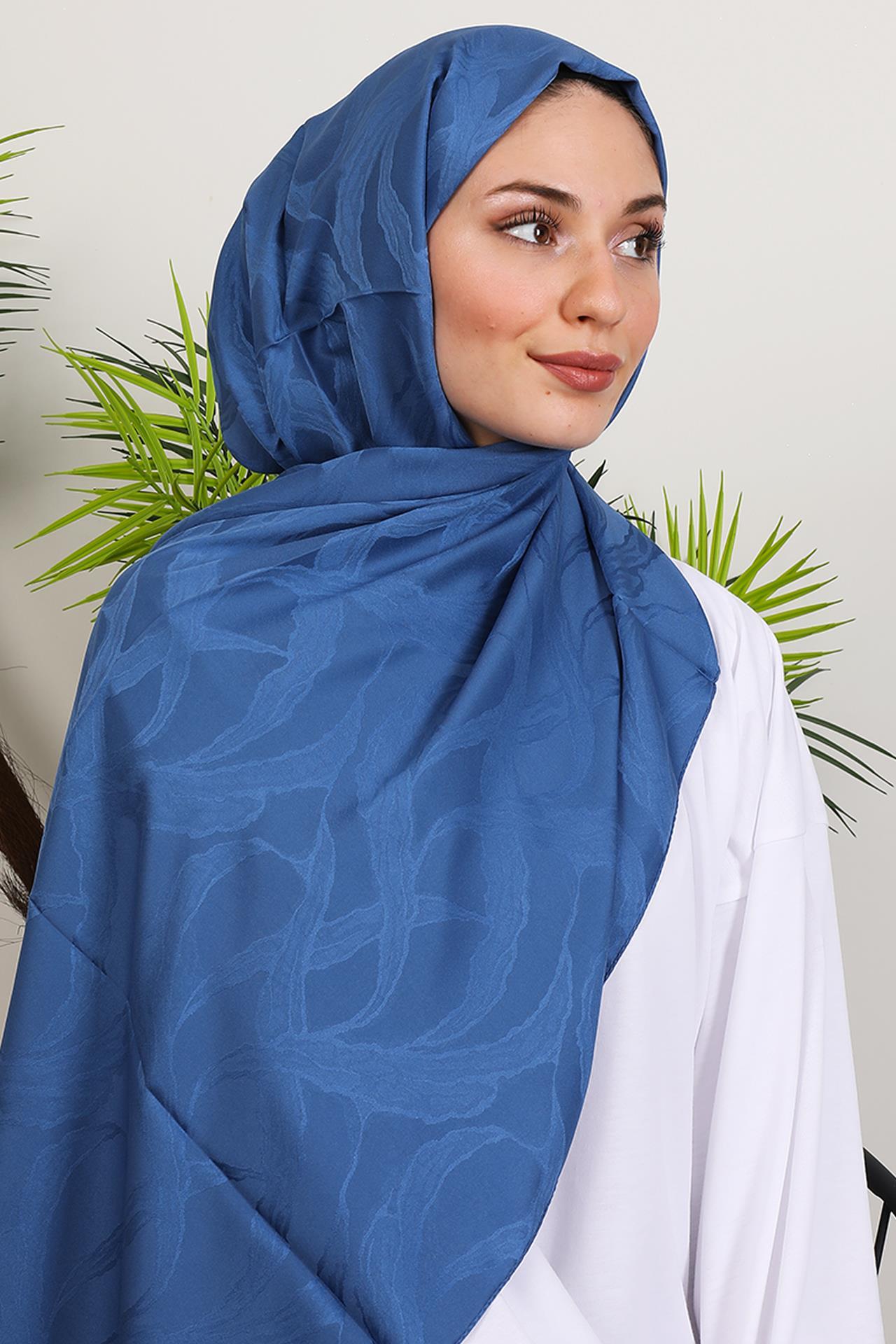 Dina Jakar Şal İndigo