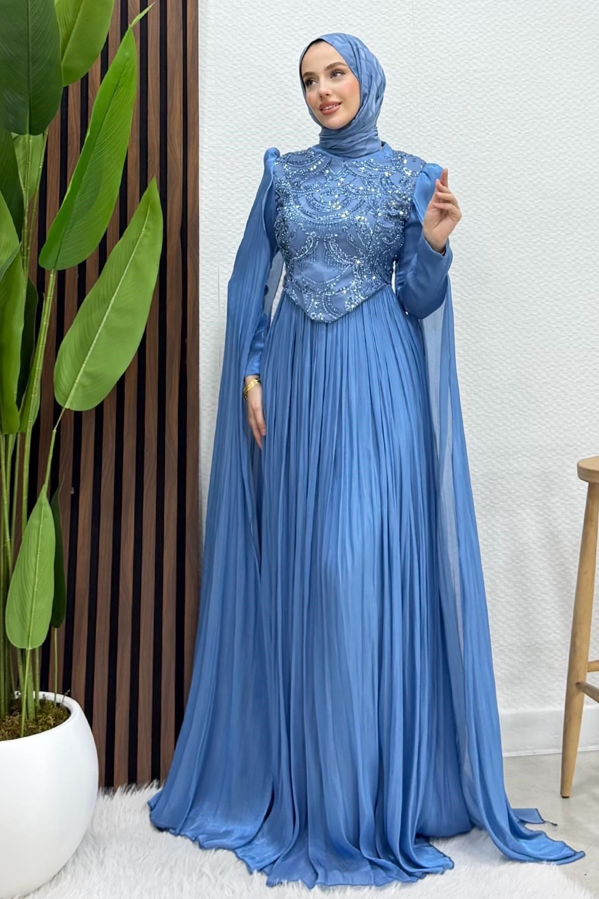 Gala Yoryo Abiye Mavi