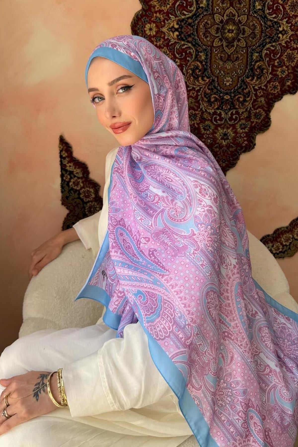 Henna Şal Pembe
