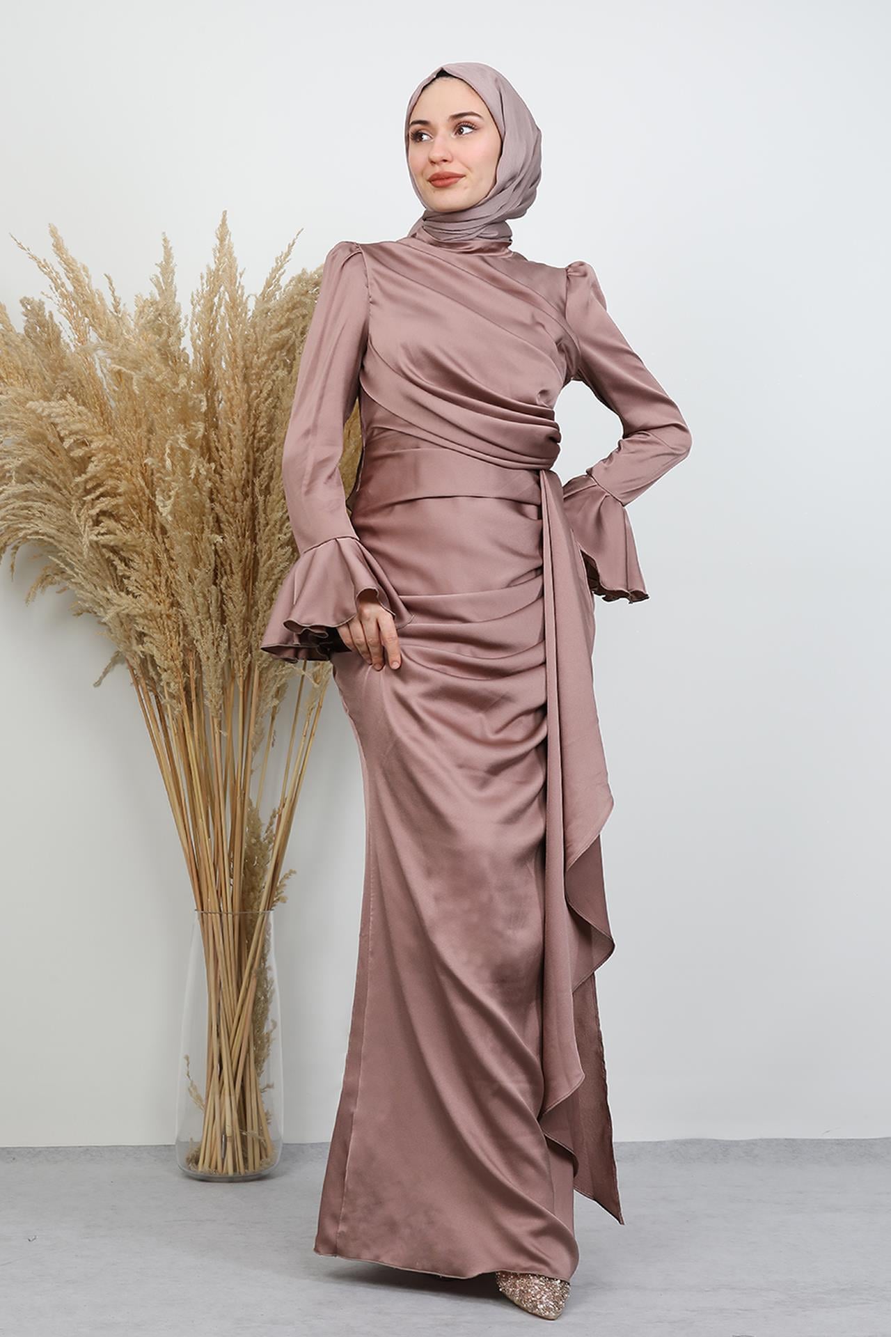 Ilgın Tesettür Abiye Pudra