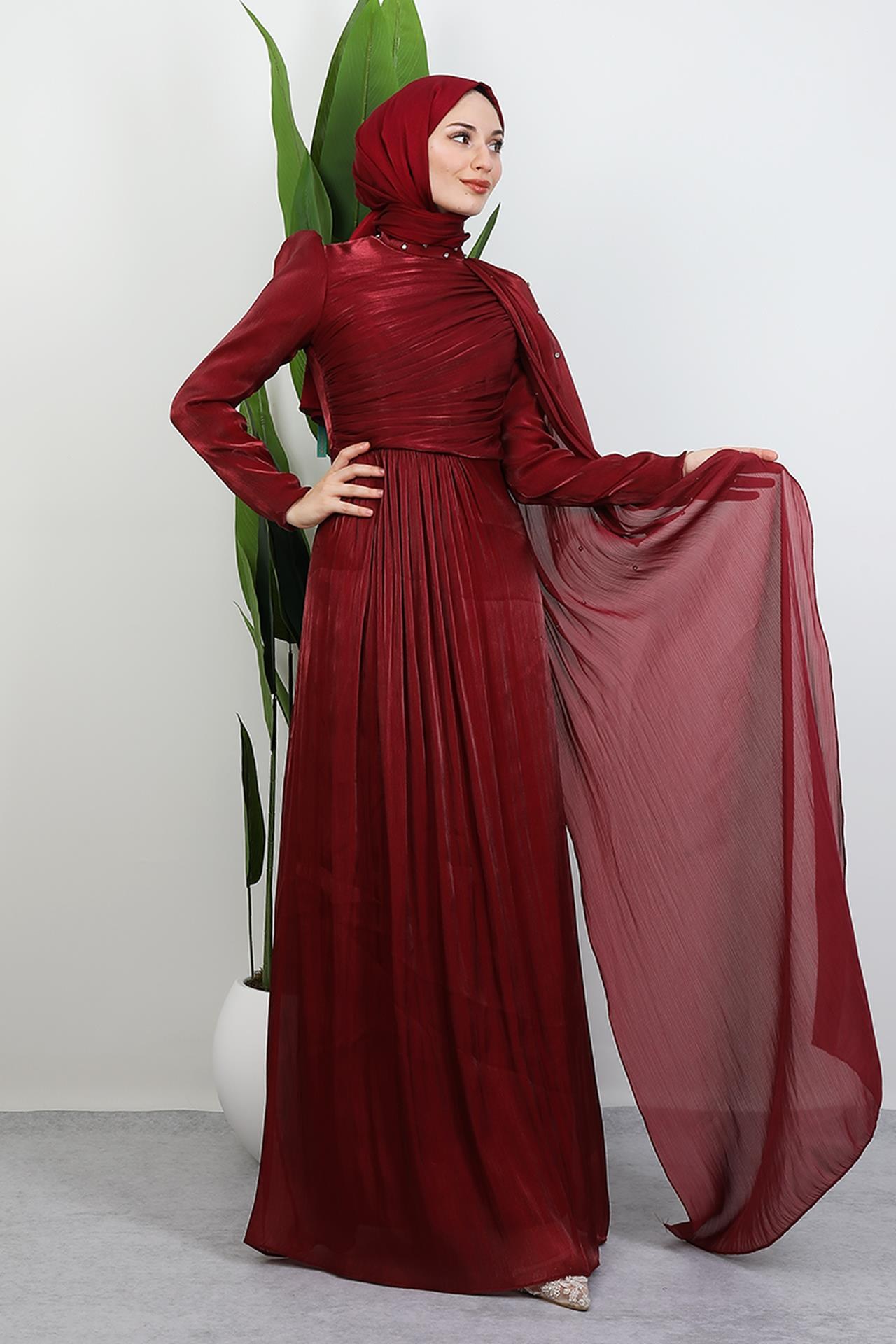 İlkin Yoryo Abiye Bordo