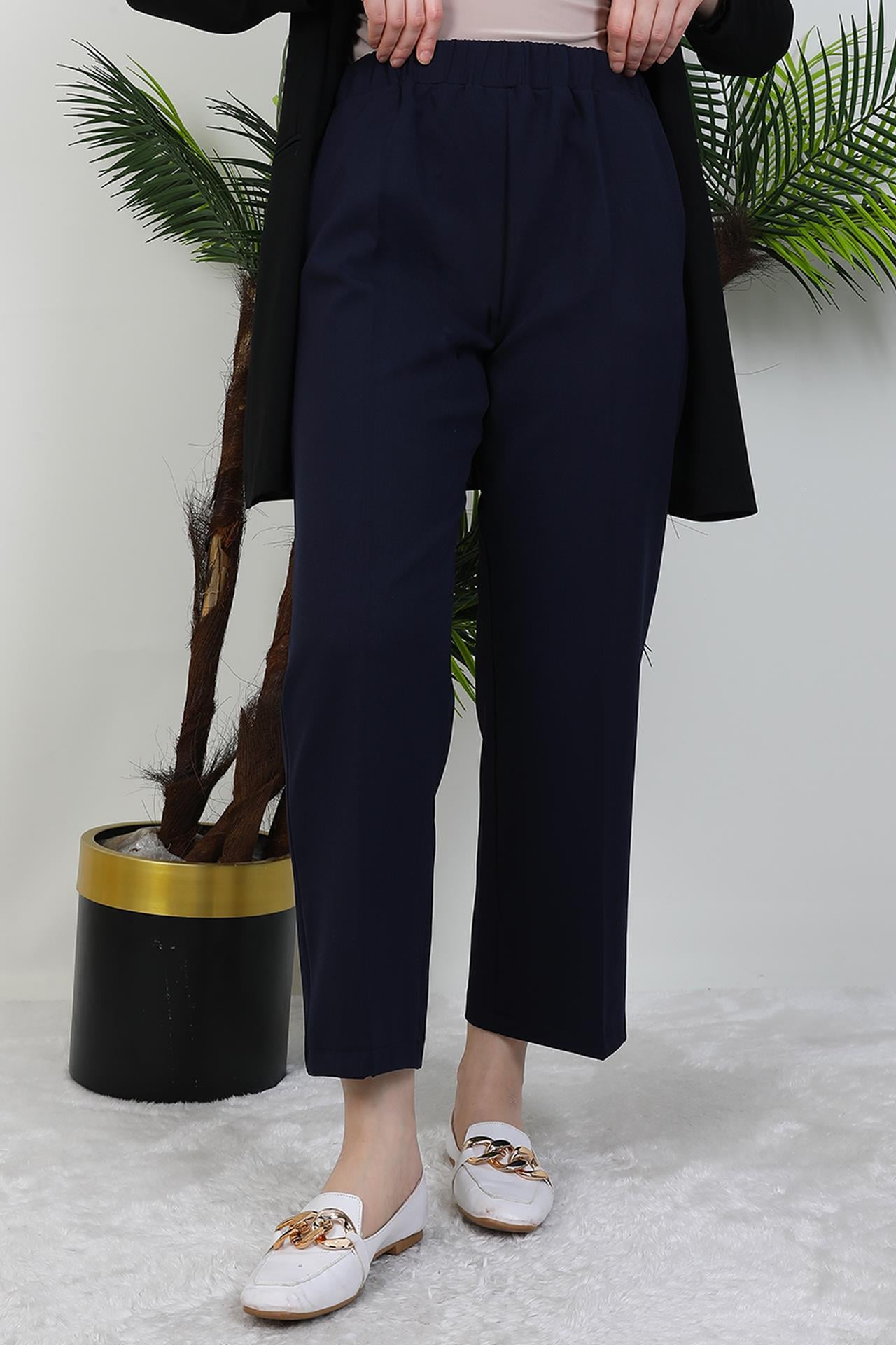 Klasik Pantolon Lacivert