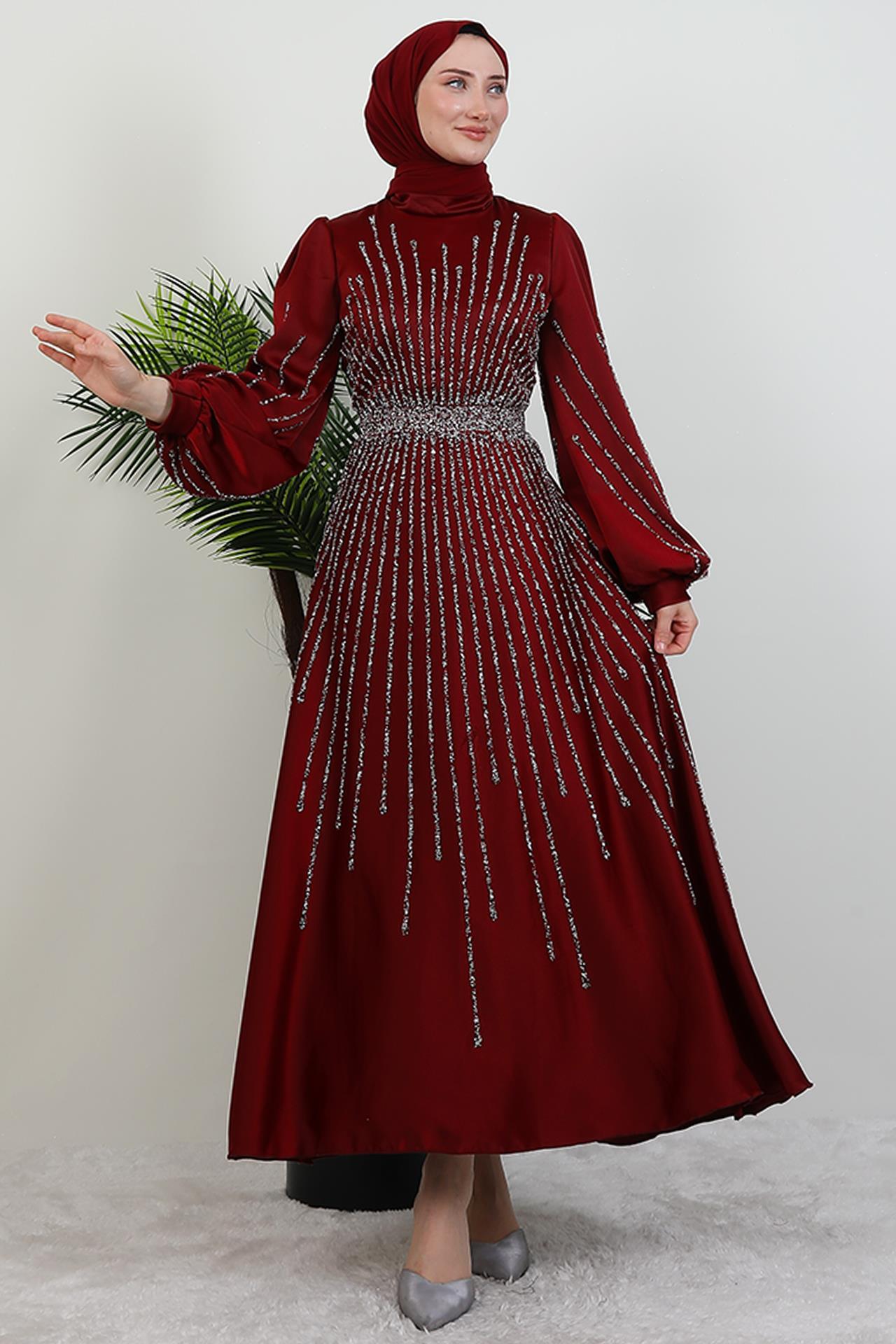 Madame Giyza Abiye Bordo