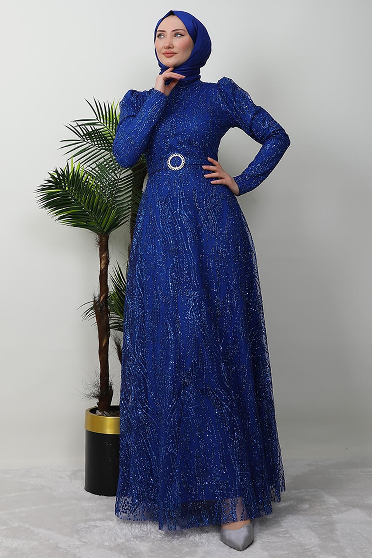 Nilda Simli Abiye Saks