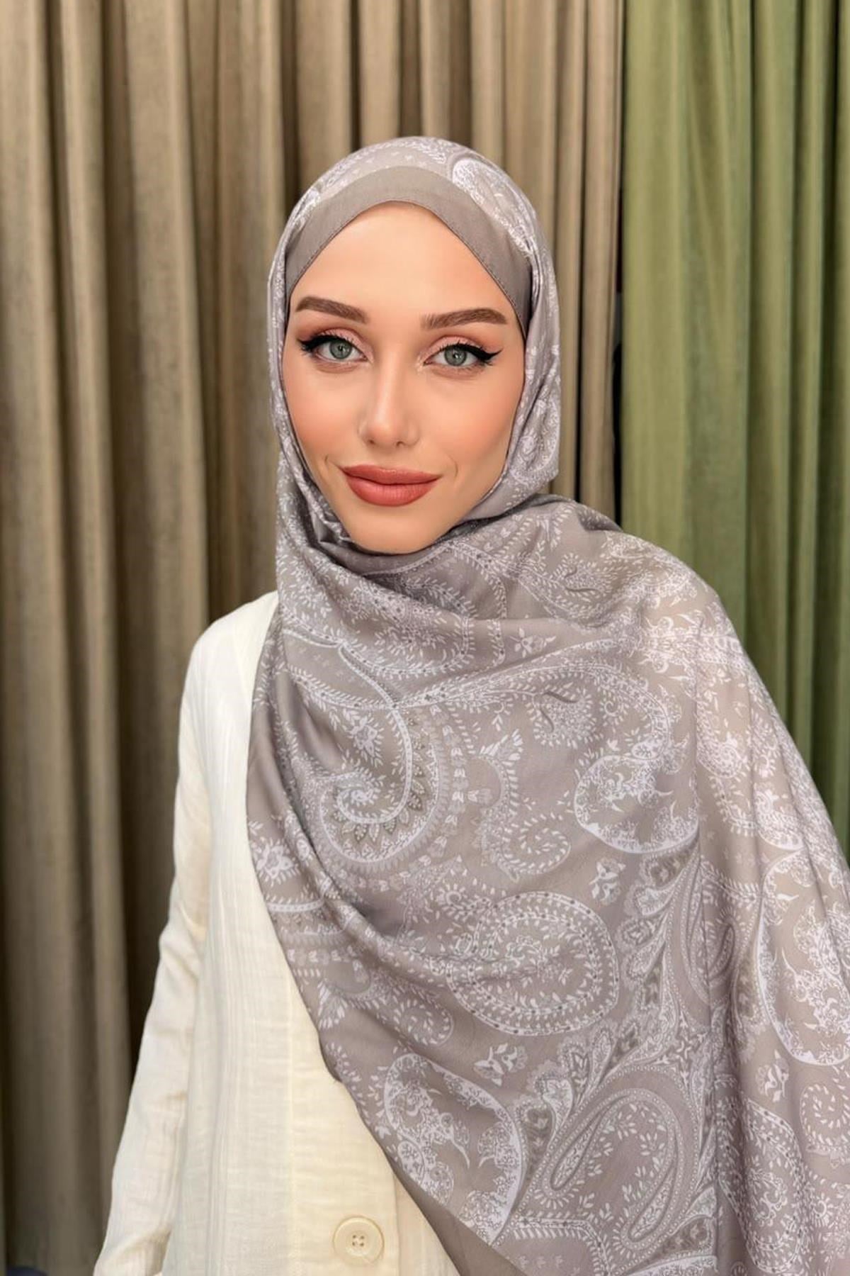 Pastel Şal Bej