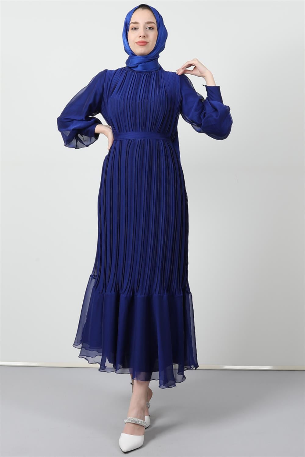 Piliseli Janjan Abiye Gece Mavi