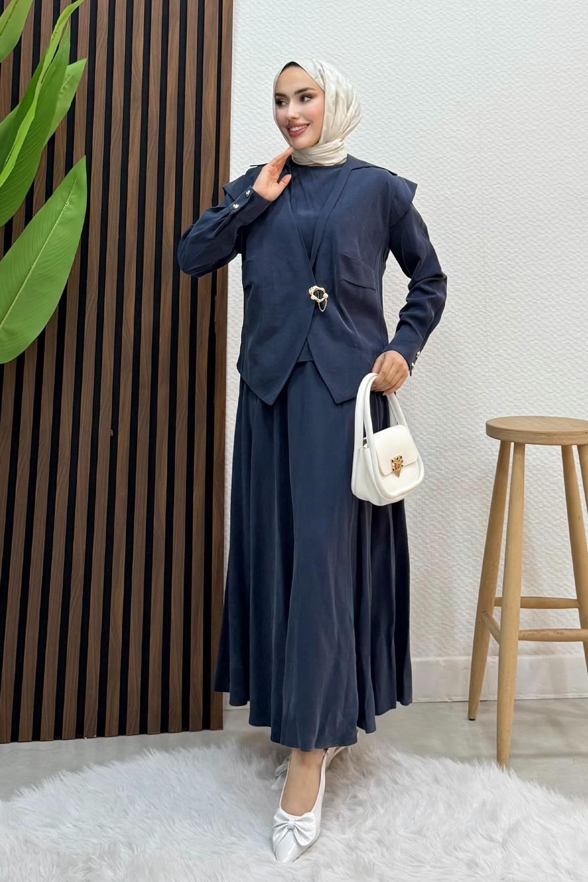 Yuka Üçlü Takım Lacivert
