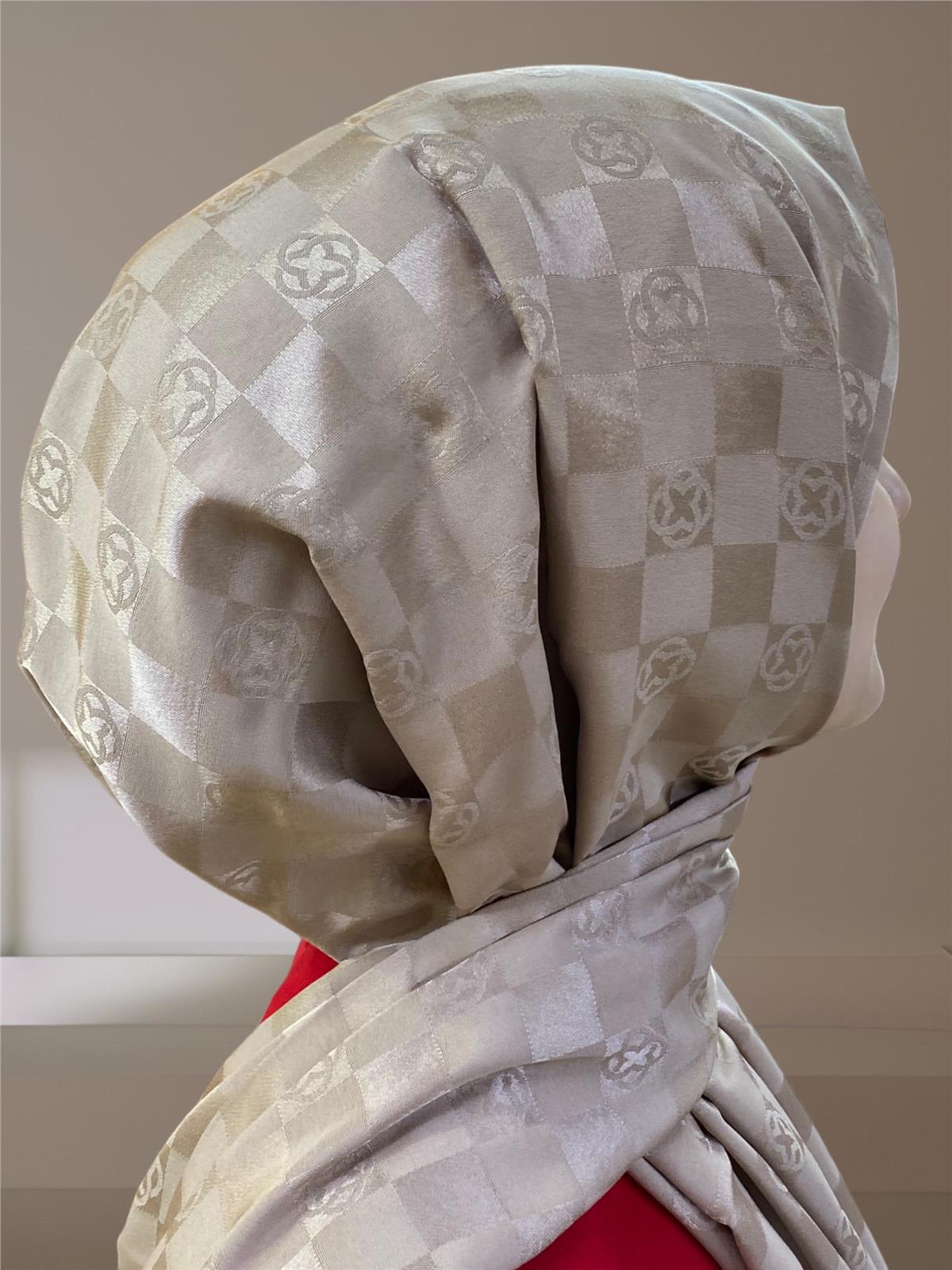 AKER MONOGRAM DAMA ŞAL