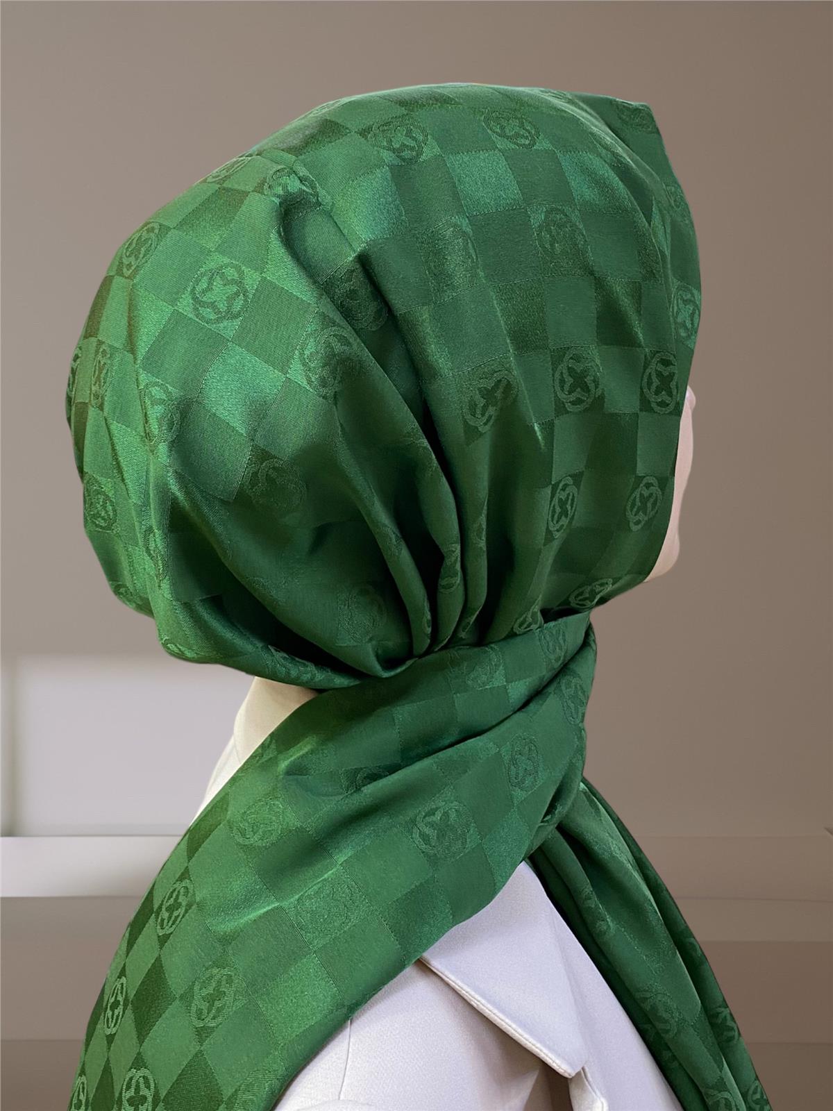 AKER MONOGRAM DAMA ŞAL