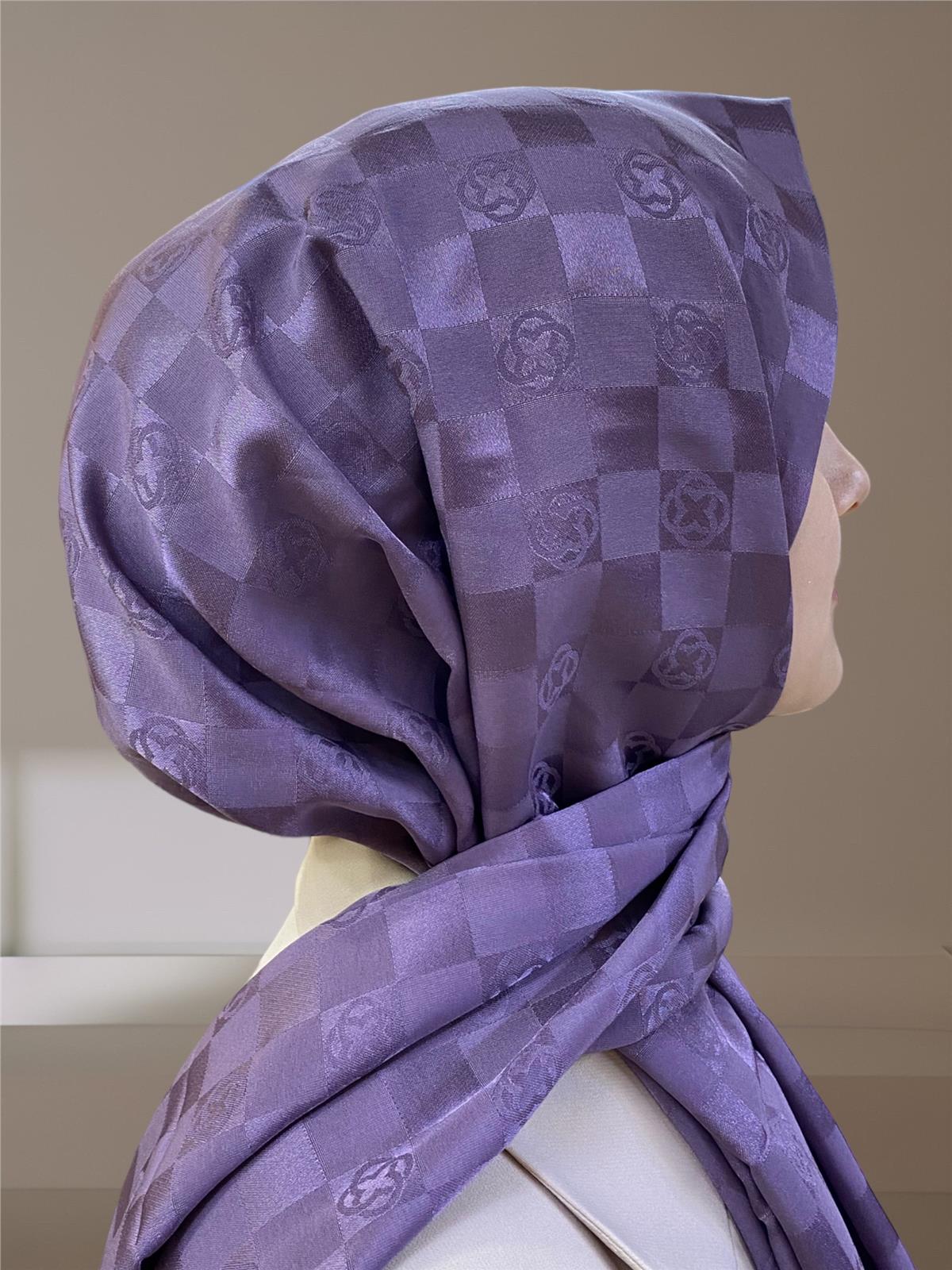 AKER MONOGRAM DAMA ŞAL