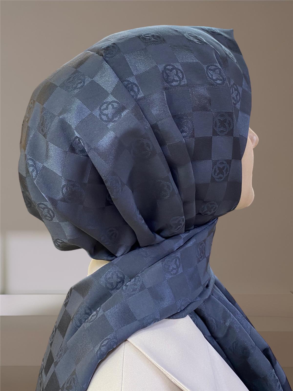 AKER MONOGRAM DAMA ŞAL
