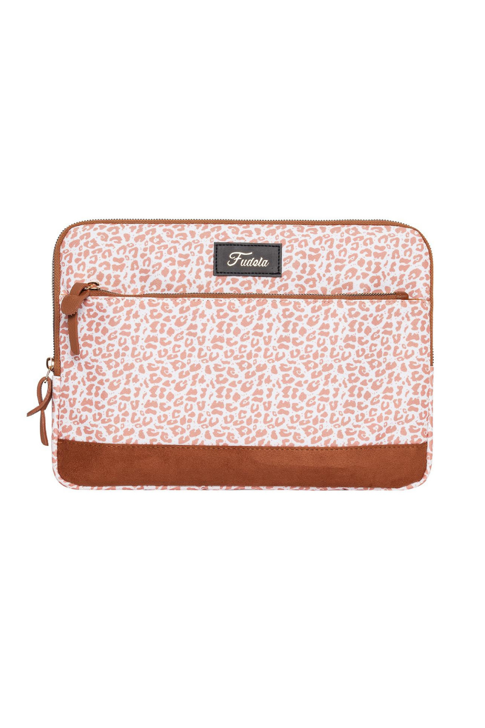 Fudela 15.6 İnç White Leopards Laptop Kılıfı