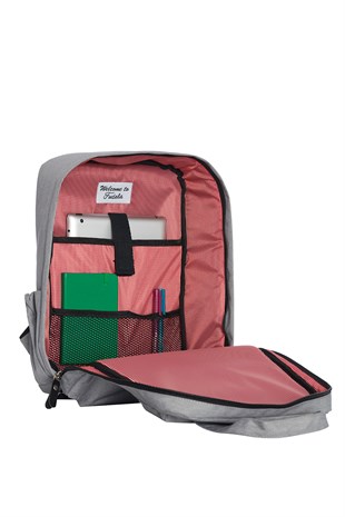 Fudela Lima Gri Sırt Çantası