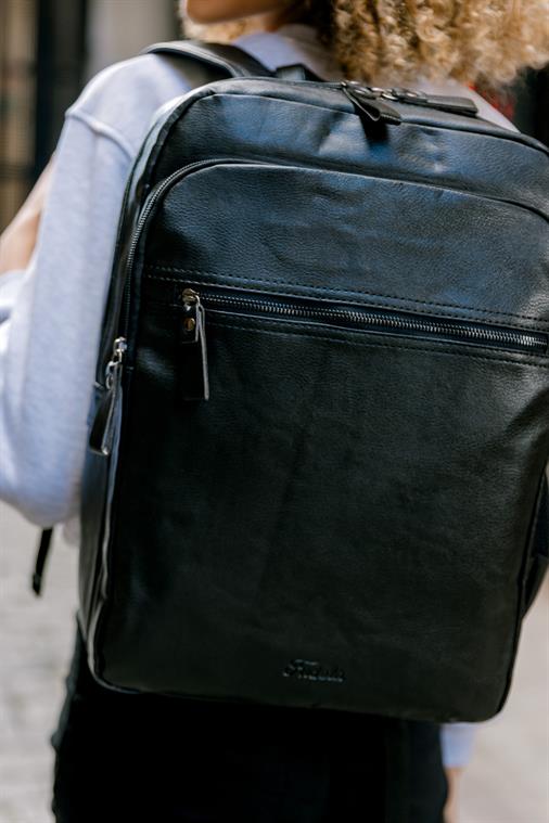 Fudela Monako Siyah Sırt Çantası 