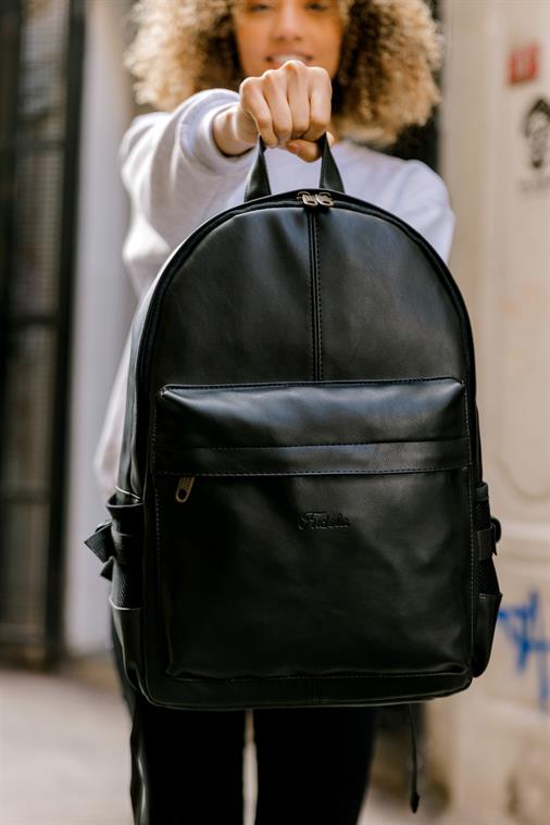 Fudela Oslo Siyah Sırt Çantası