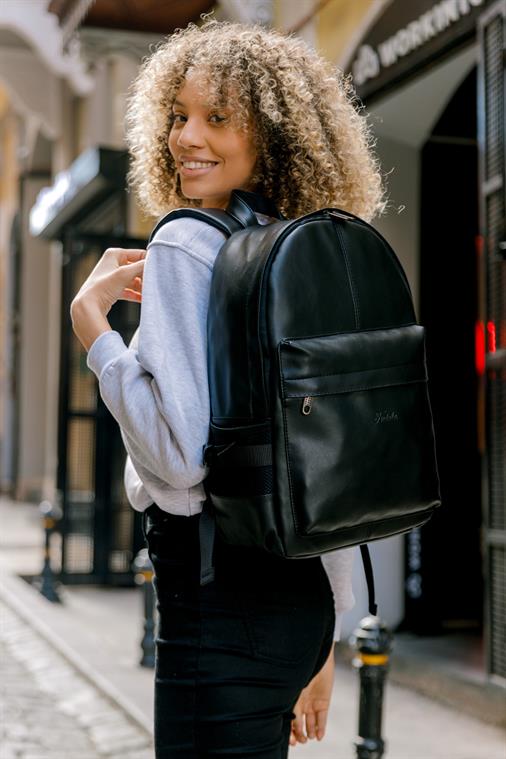 Fudela Oslo Siyah Sırt Çantası