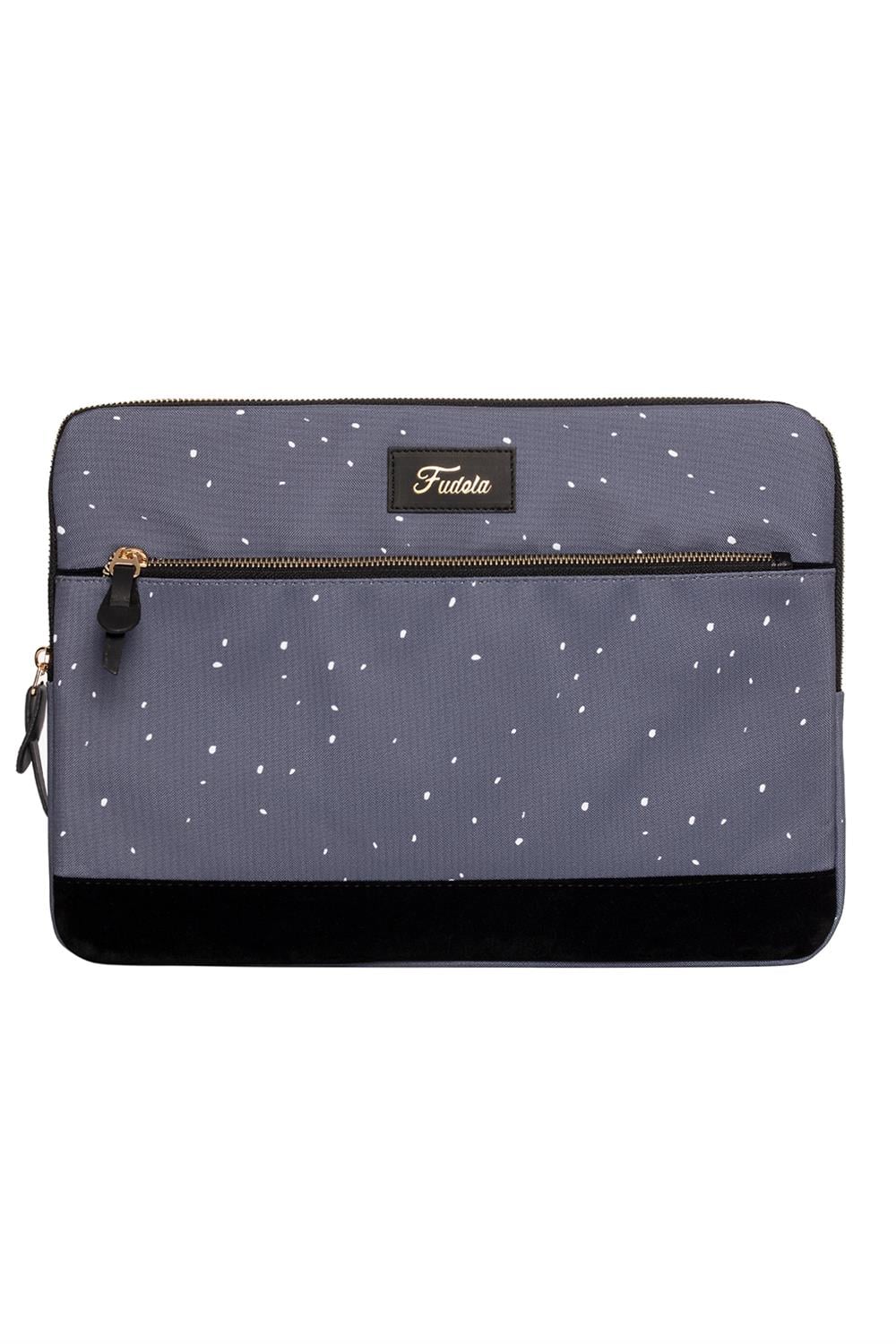 Fudela 15.6 inch Dark Blue Paints Macbook- Laptop Bag