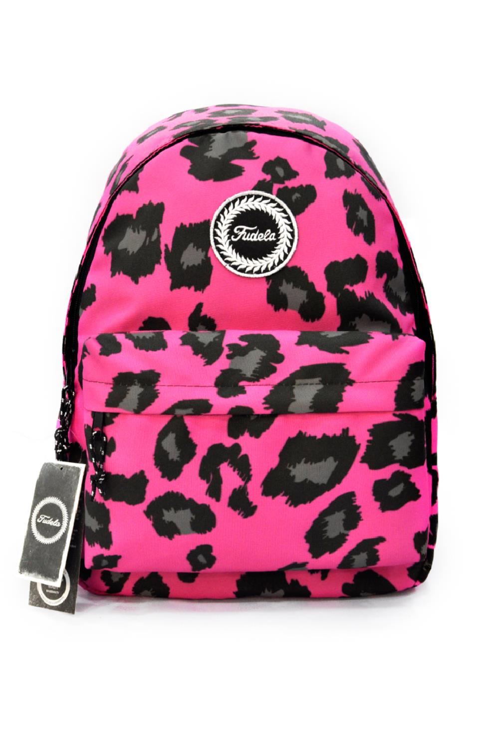 Siyah Leopar Sırt Çantası