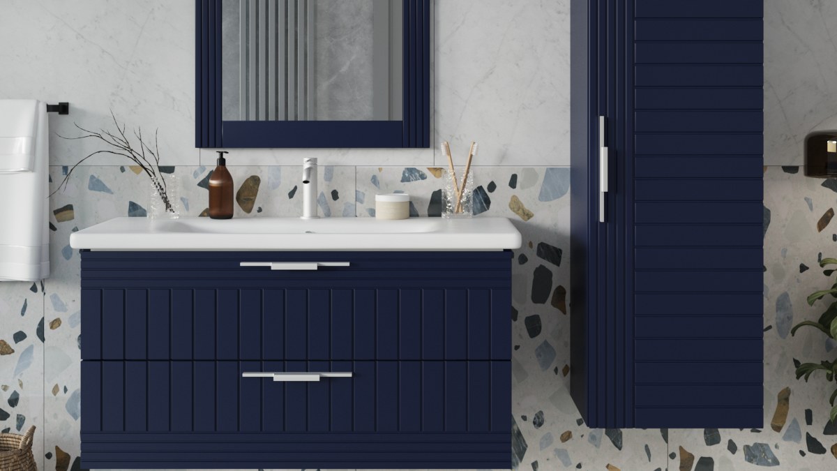 Banyo dolabı renkleri,Beyaz banyo dolabı