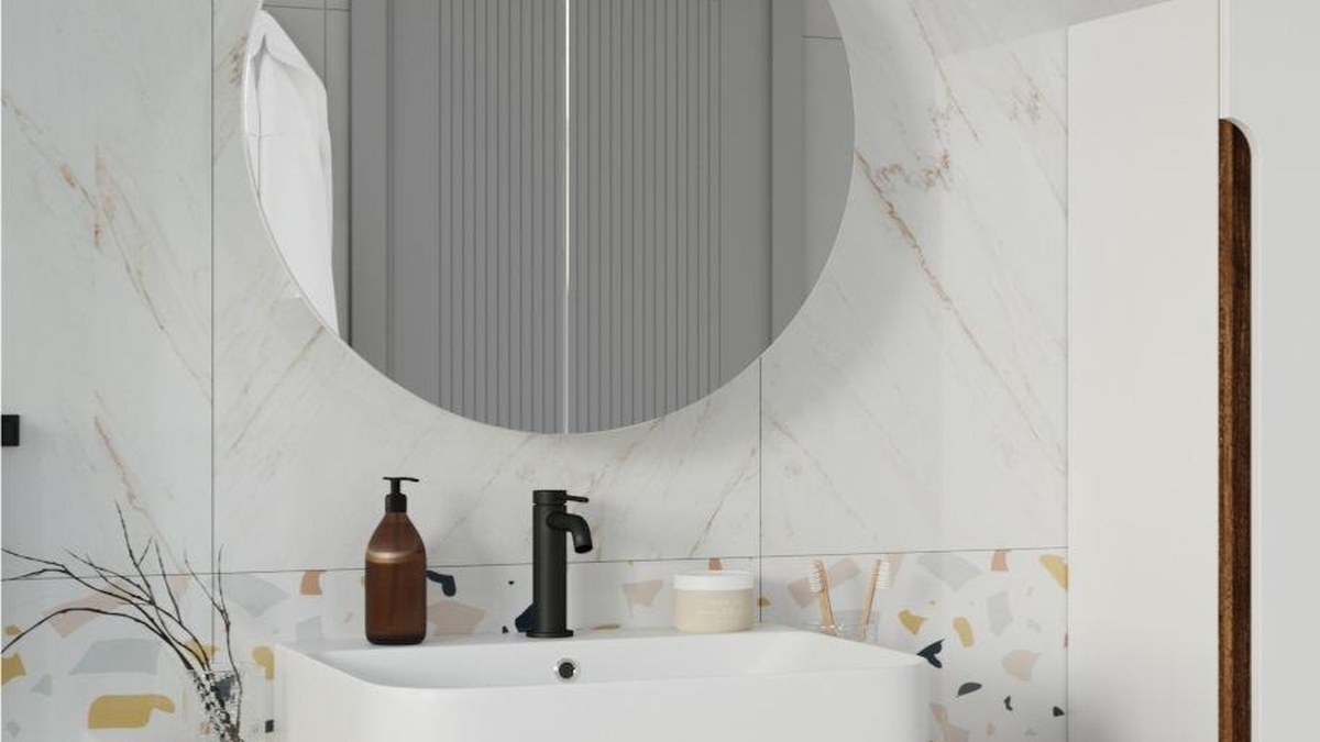 Aynalı dolap,Banyo aynası