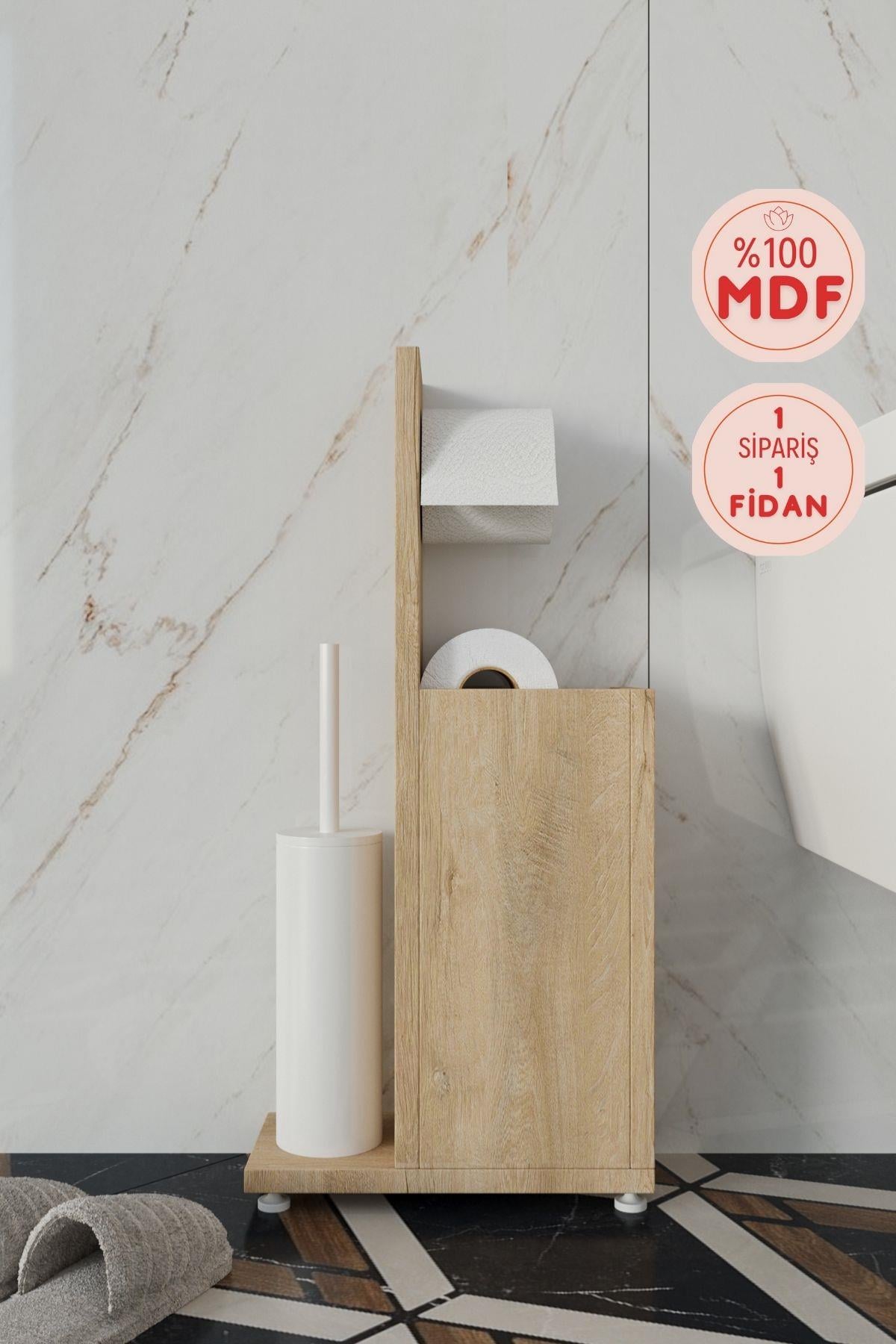 BALNEOM Kiraz %100 Mdf Tuvalet Kağıtlığı__BALNEOM_Tuvalet Kağıtlığı