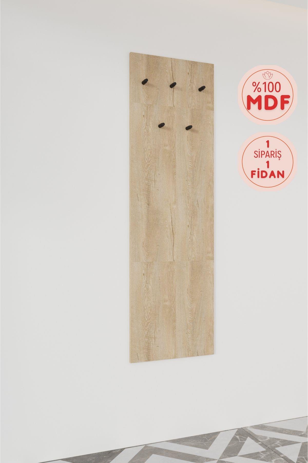 Evora Modül 8 Modern Portmanto Askılı Ayakkabılık Vestiyer Vizon - Lefkas__BALNEOM_Evora Portmanto modül 8