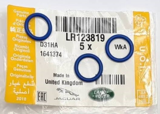 LR123819 SİLİNDİR KAPAK SU ÇIKIŞ DİRSEK ORİNGİ  RANGE ROVER