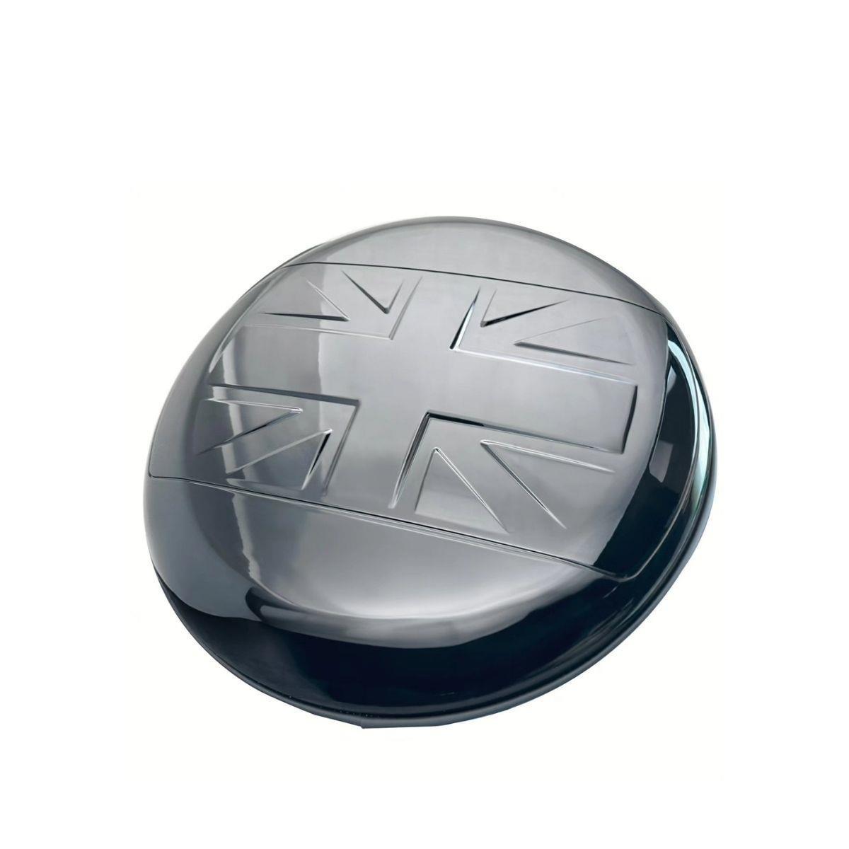 NEW DEFENDER STEPNE KILIFI BAYRAK DESENLİ SİYAH PARLAK VPLEW0143