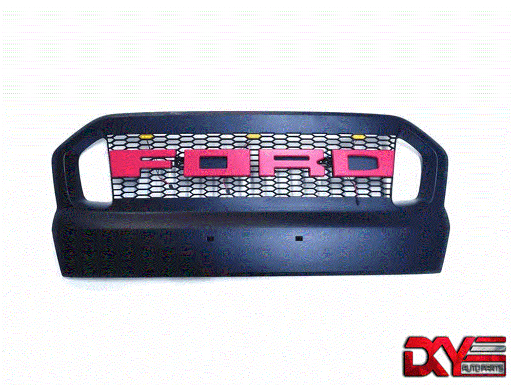 ÖN PANJUR LEDLİ (KIRMIZI) FORD RANGER T7 WİLDTRAK