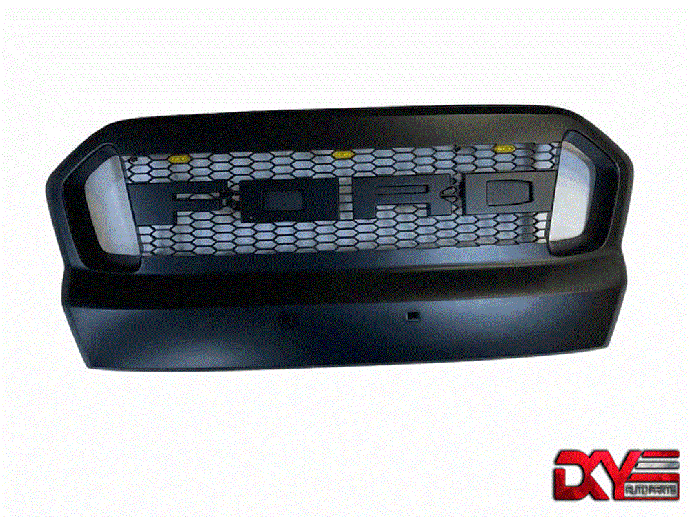 ÖN PANJUR LEDLİ (SİYAH) FORD RANGER T7 WİLDTRAK