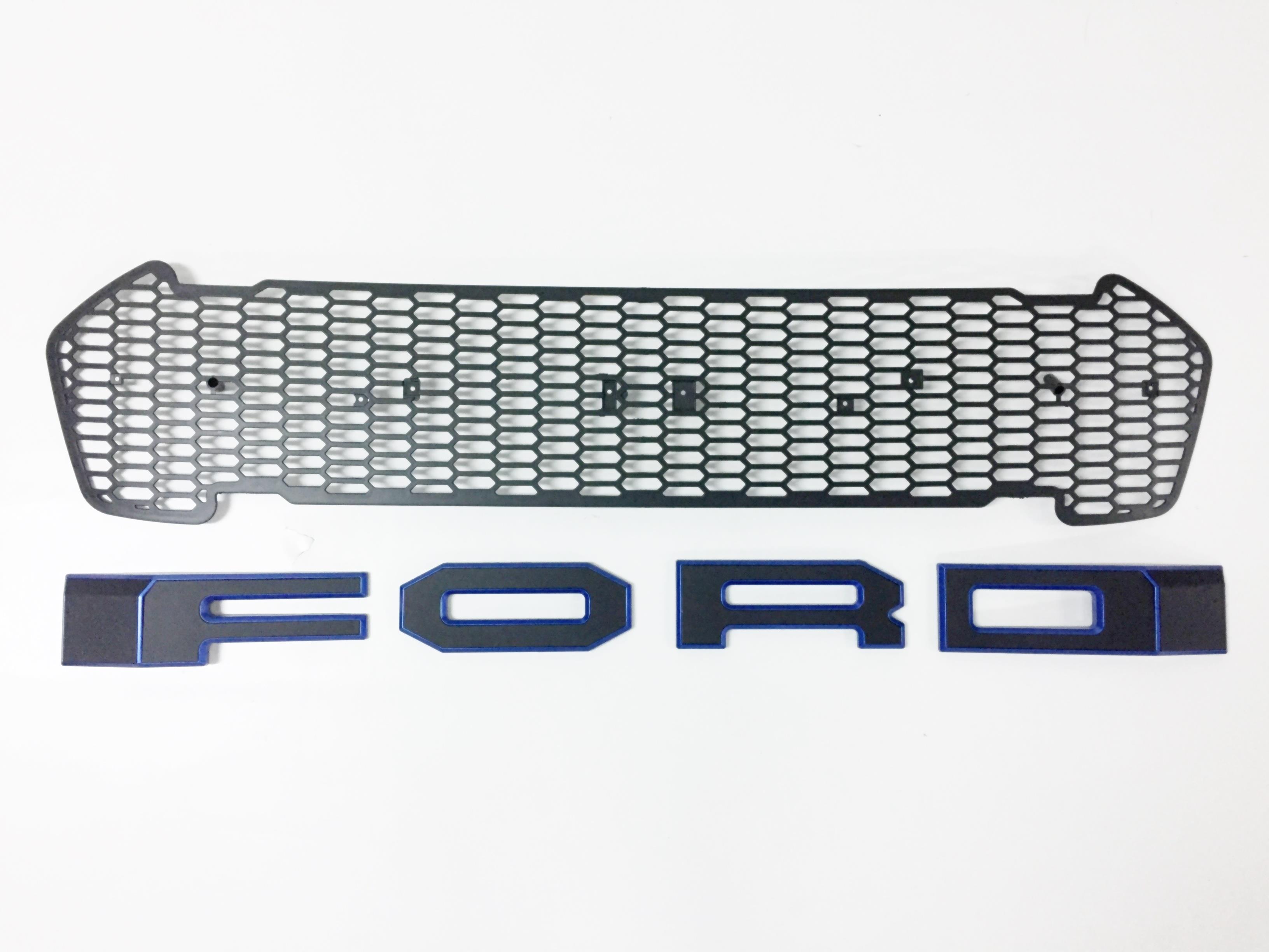 ÖN PANJUR SİYAH MAVİ FORD RANGER T7 