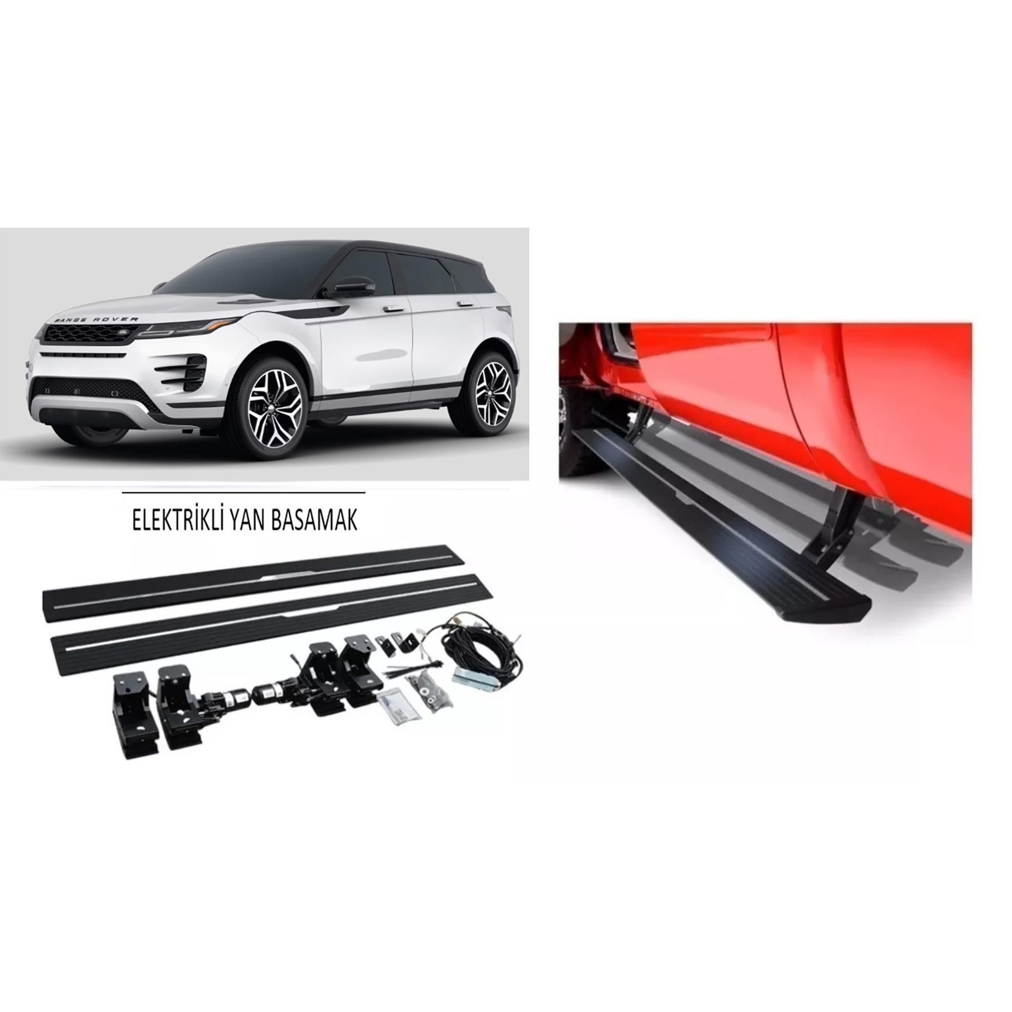 RANGE ROVER EVOQUE ELEKTRİKLİ YAN BASAMAK SETİ VPLVP0208