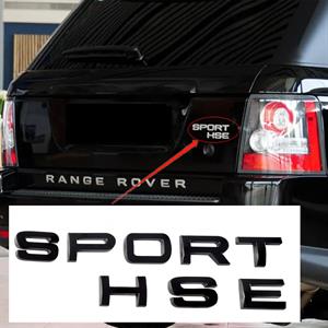 RANGE ROVER ARKA PARLAK SİYAH SPORT HSE YAZI