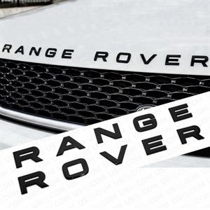 RANGE ROVER SPORT ÖN KAPUT ÜSTÜ YAZI SİYAH
