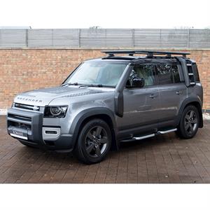 YENİ DEFENDER 110 MODEL YAN BASAMAK SETİ GRİ 2021-2021 VPLEP0392