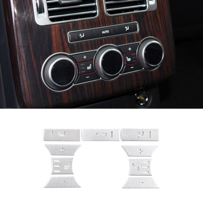  ARKA KOLTUK KLİMA TUŞ TAKIMI KAPLAMA SETİ GRİ RANGE ROVER VOGUE