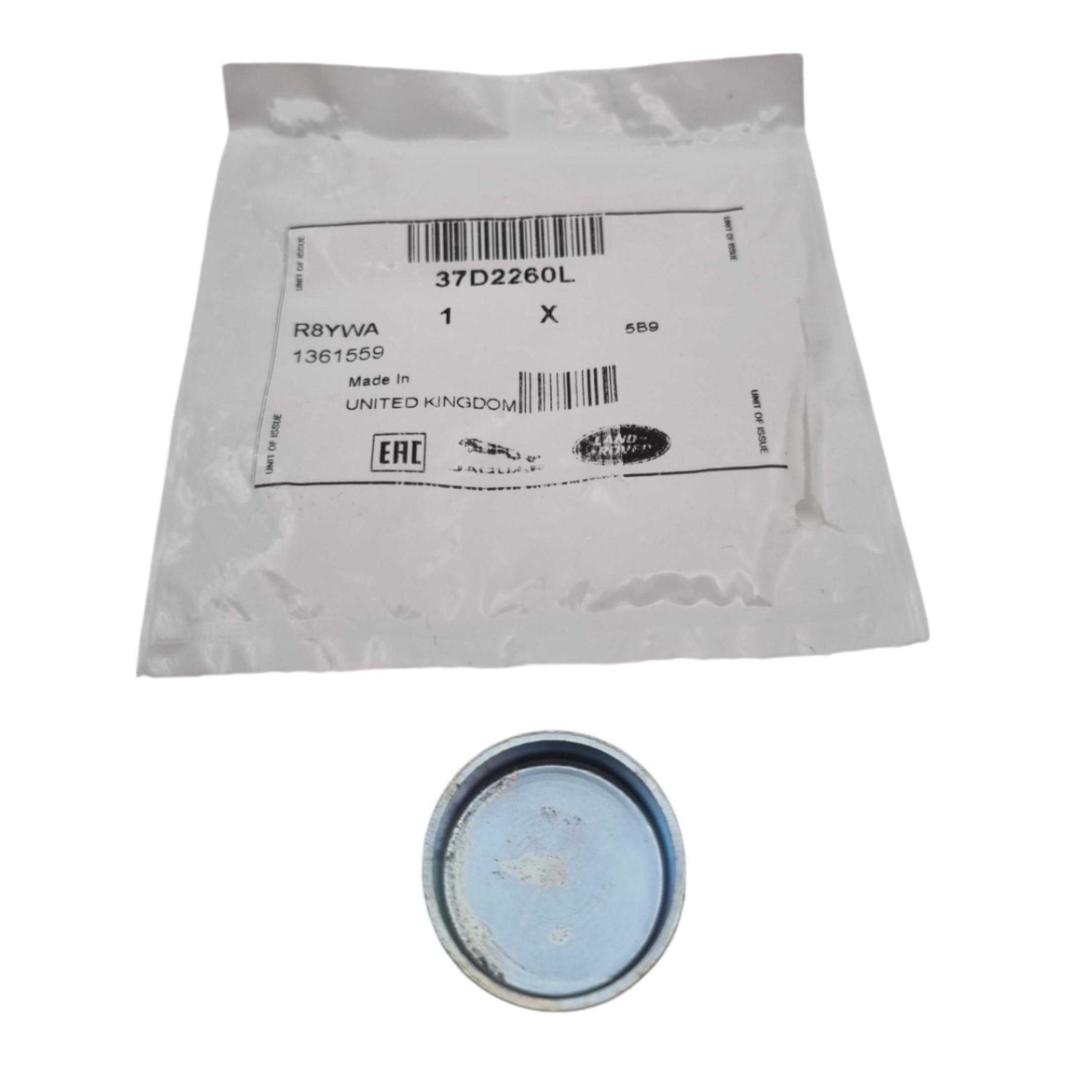 37D2260L SİLİNDİR KAPAK SU TAPASI