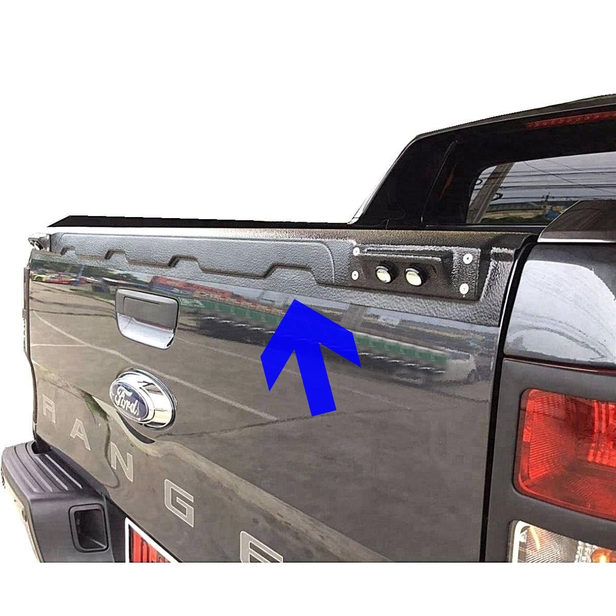 BAGAJ KAPAĞI ÜST ÇITA IŞIKLI SİYAH FORD RANGER T7