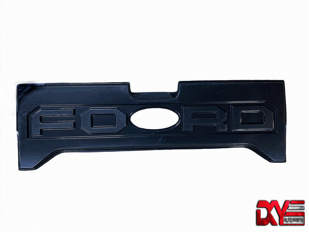 BAGAJ KAPI KAPLAMASI (SİYAH) FORD RANGER LOGO DELİKLİ BÜYÜK FORD YAZILI