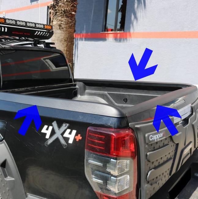 BAGAJ ÜSTÜ ÇITA SETİ MITSUBISHI L200 2016