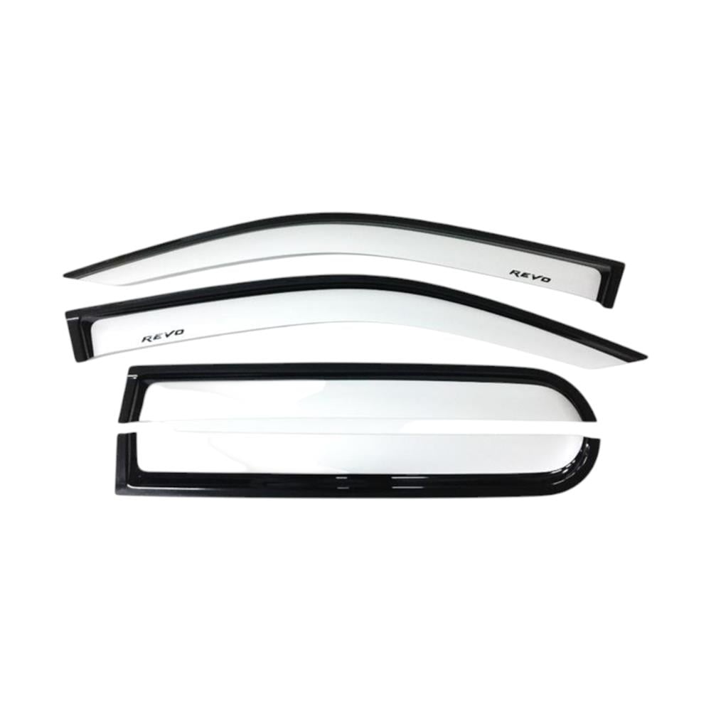 CAM RÜZGARLIK SETİ (SİYAH-GRİ) TOYOTA HILUX REVO