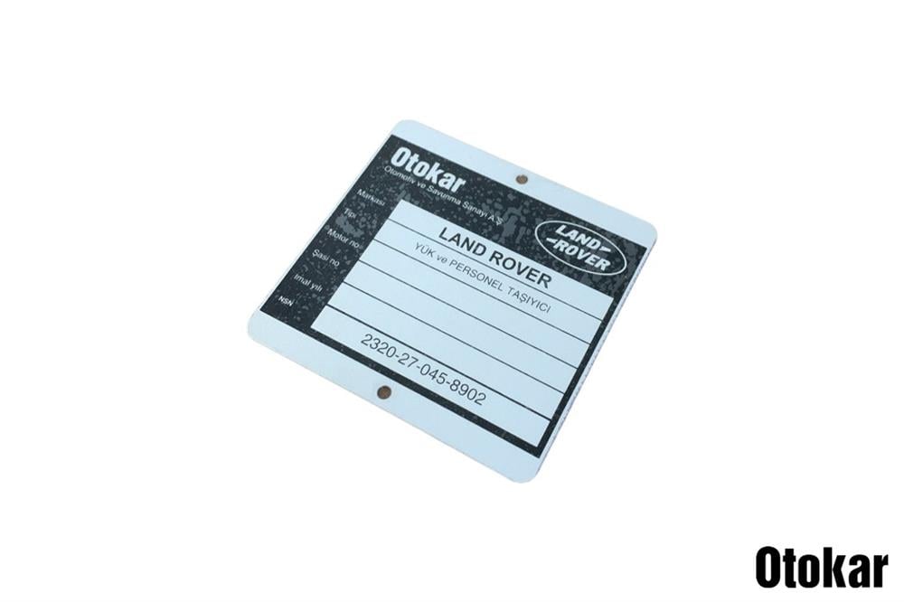 DEFENDER ARAÇ TANITIM ETİKETİ PUMA (PLAKET) 71C01-79001-AA 