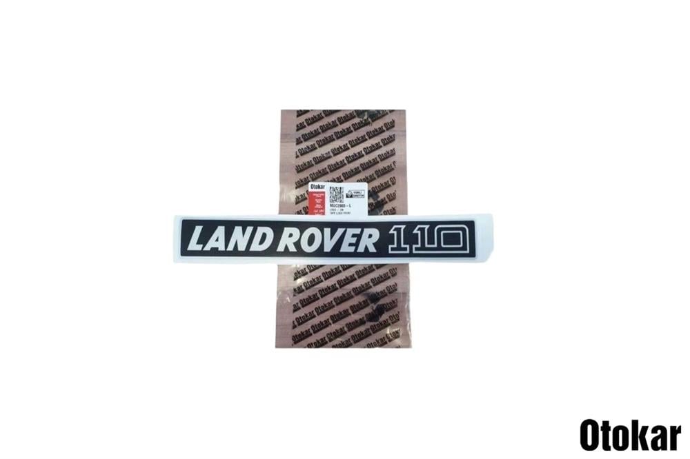 DEFENDER ETİKET ÖN 110 YAZISI MUC2003-L 