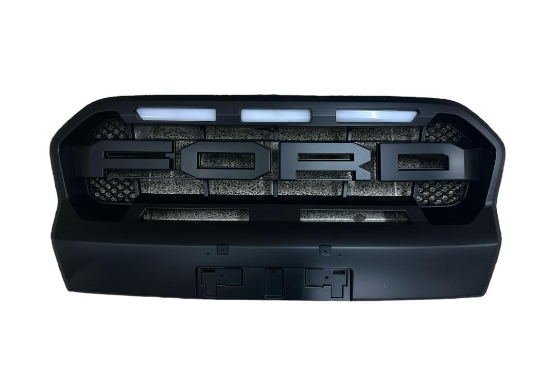 FORD RANGER RAPTOR LEDLİ ÖN PANJUR SİYAH T8 WILDTRAK MODELİ